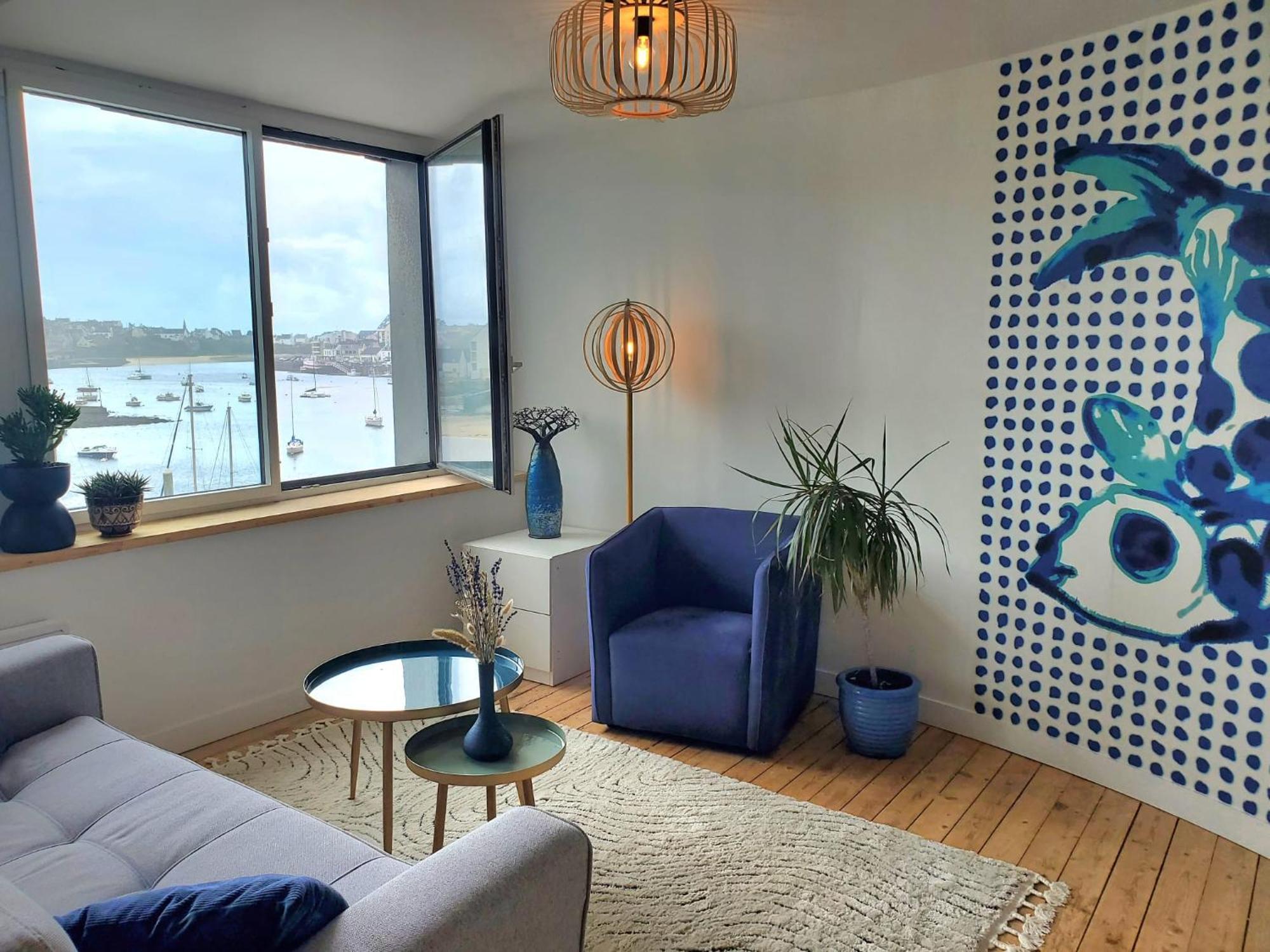Anatoline Audierne Appart'Hotel Vue Mer - Sea & Harbor Stay Dış mekan fotoğraf