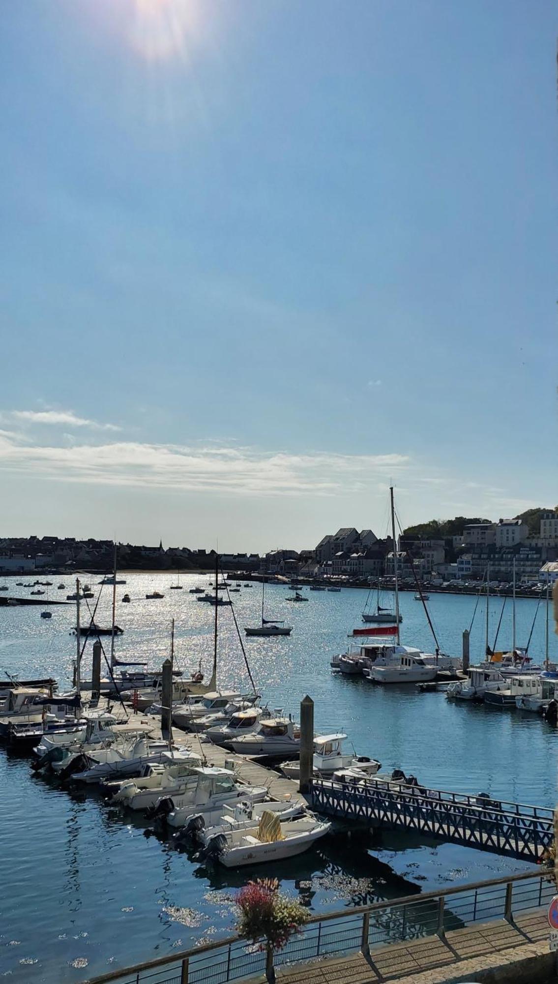 Anatoline Audierne Appart'Hotel Vue Mer - Sea & Harbor Stay Dış mekan fotoğraf