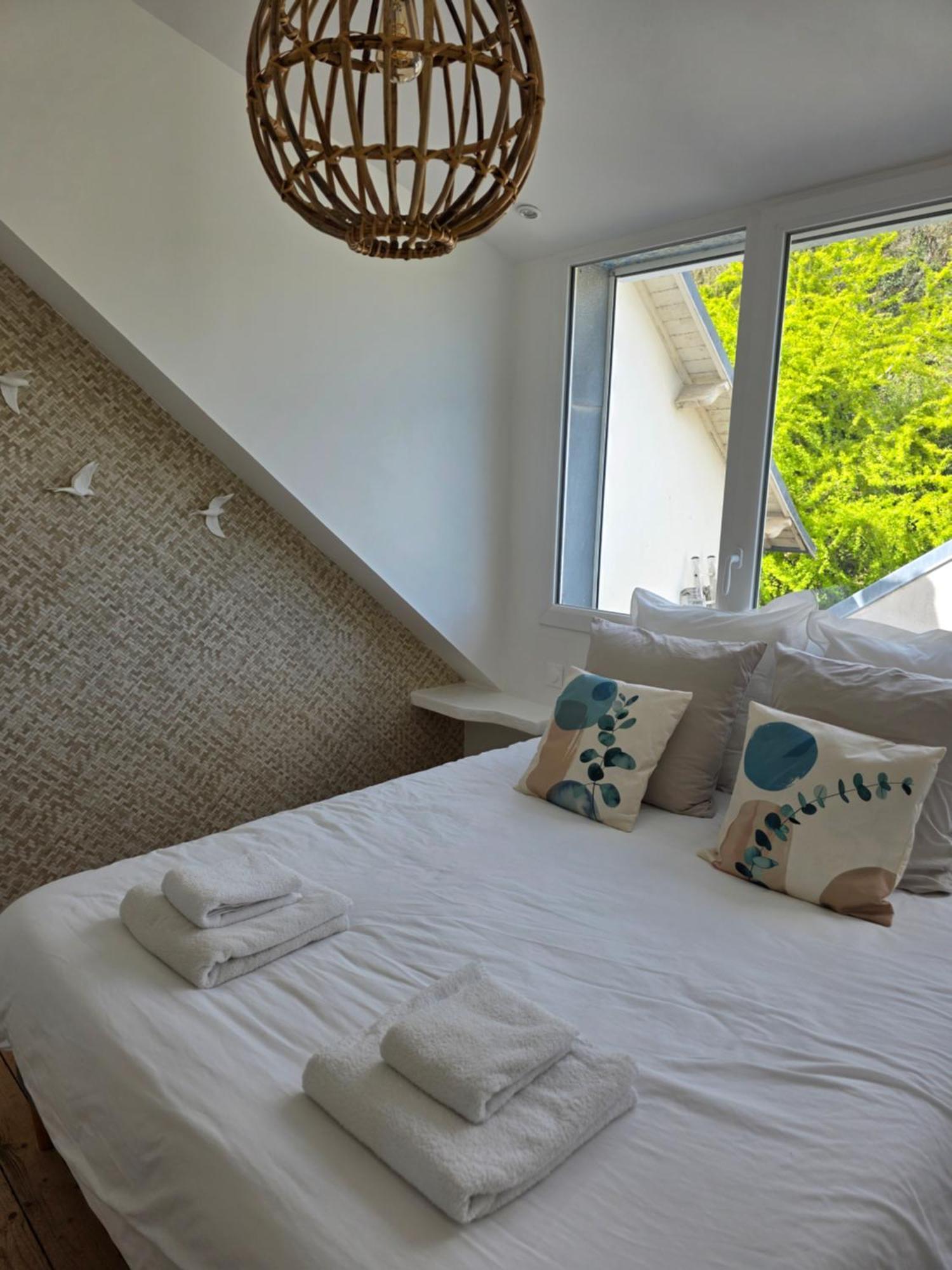Anatoline Audierne Appart'Hotel Vue Mer - Sea & Harbor Stay Oda fotoğraf